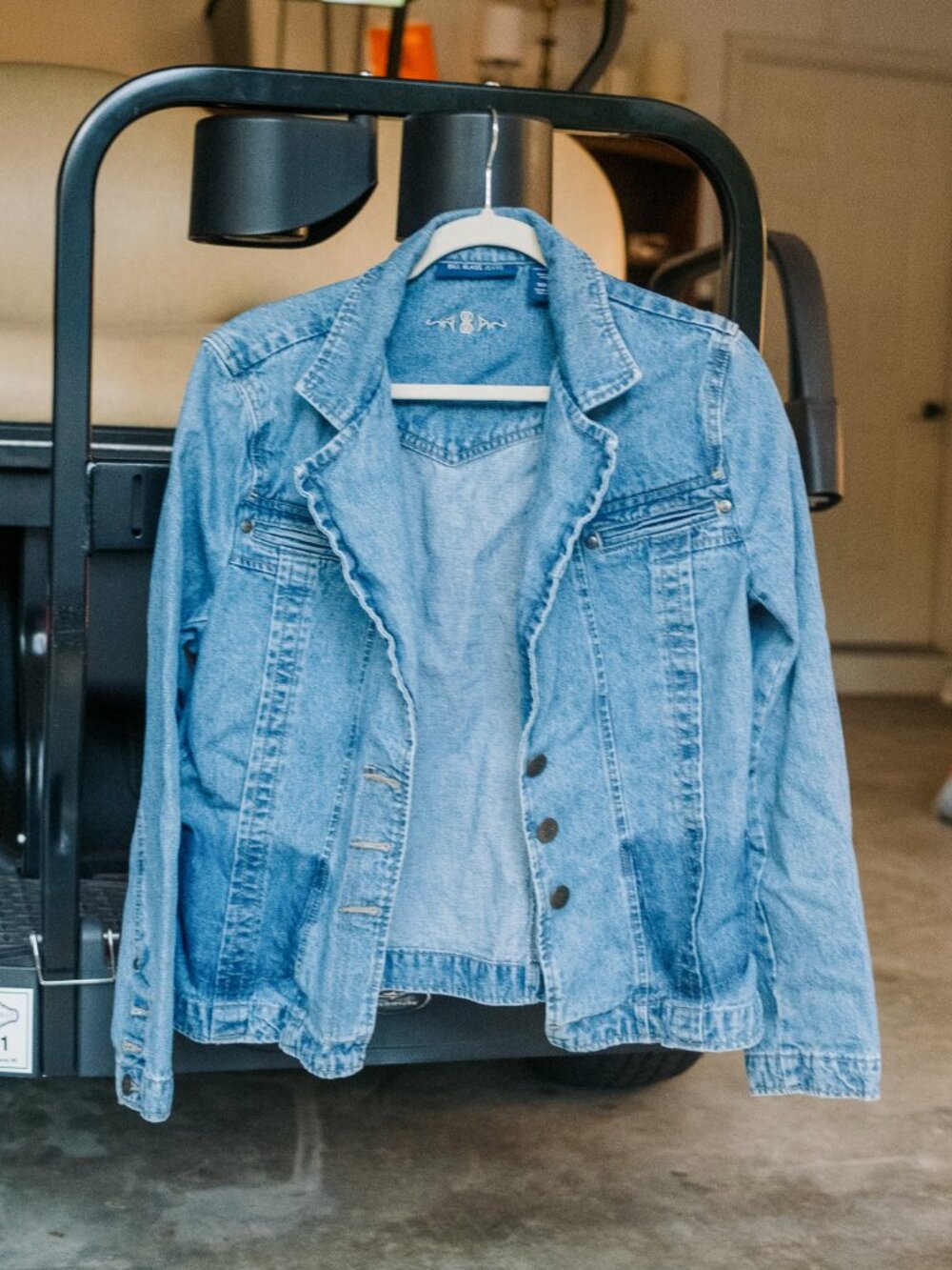 Vintage Bill Blass Jeans Denim Jacket Size L